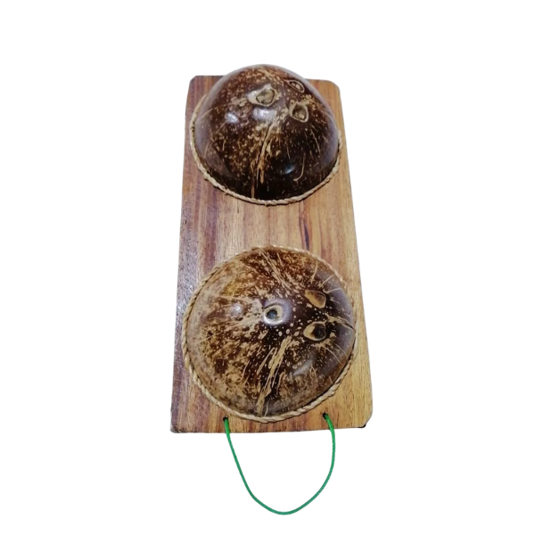 Coconut shell foot massager