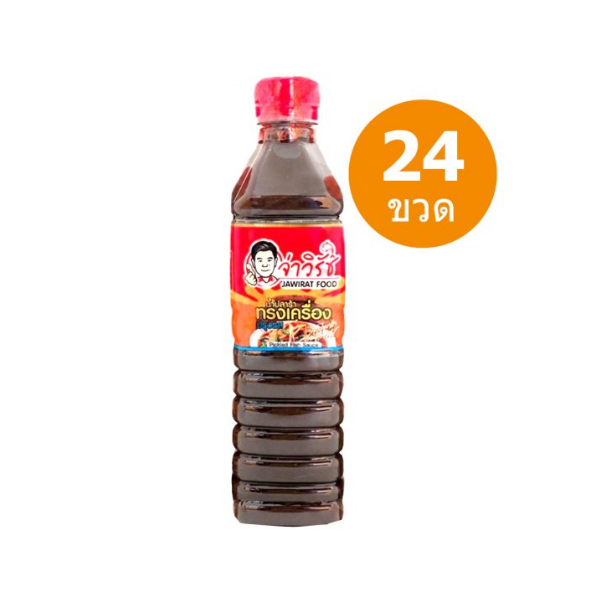 Seasoned cooked fermented fish sauce, special recipe, red cap, 400ml (case of 24 bottles)