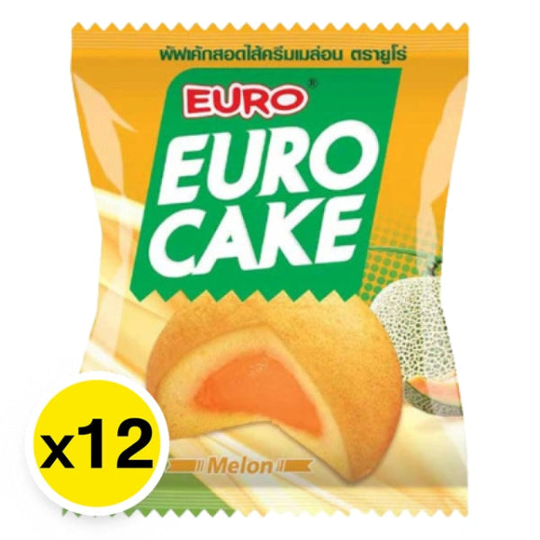 Melon cream-filled puff cake 204g ( 17g x 12 )