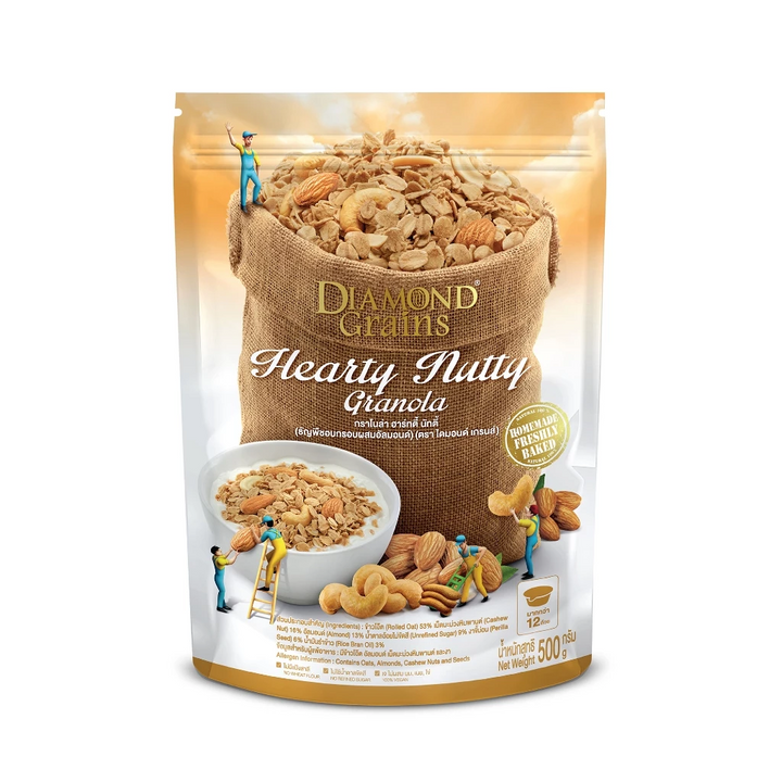 Granola Hearty Nutty 500g