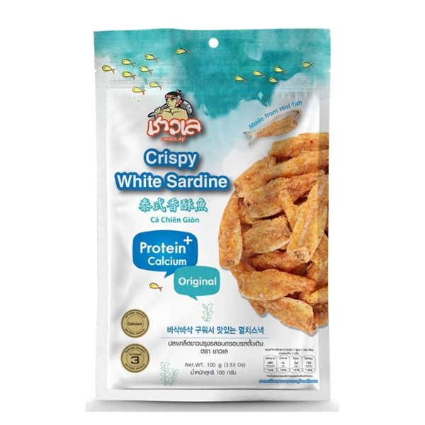 Crispy Baked Whitebait, Original Flavor 100g