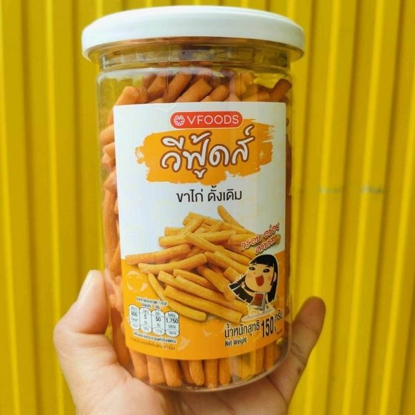 V Foods original-flavored chicken feet snacks 150g