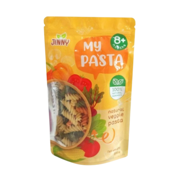 Fusilli pasta with 5-color vegetables 200g