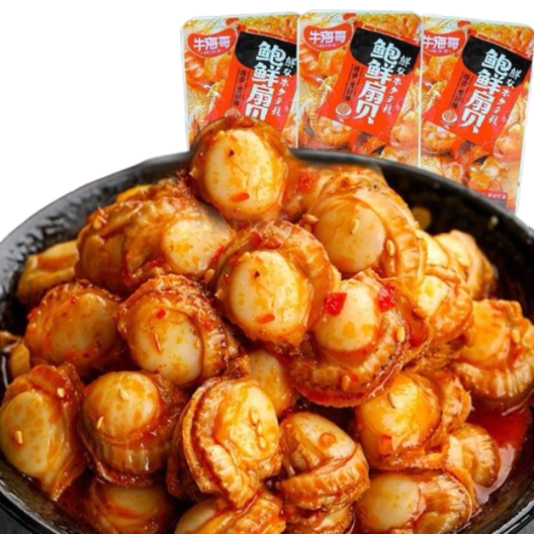 หอยเชลล์รสหม่าล่าพร้อมทาน 12g