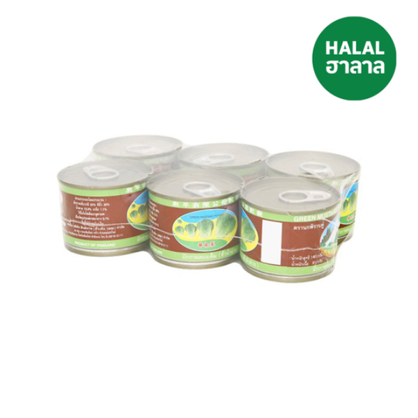 Pickled mustard greens, Fa Dung brand 140g ( Pack of 6 )
