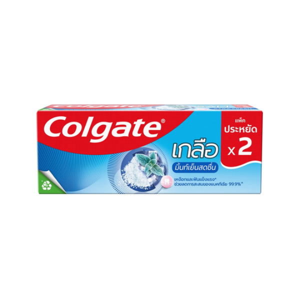 Mint salt toothpaste 150g pack of 2