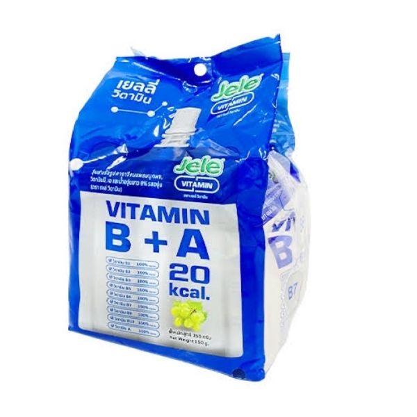 Vitamin B and A Jelly, Grape Flavor 150g (Pack of 3)