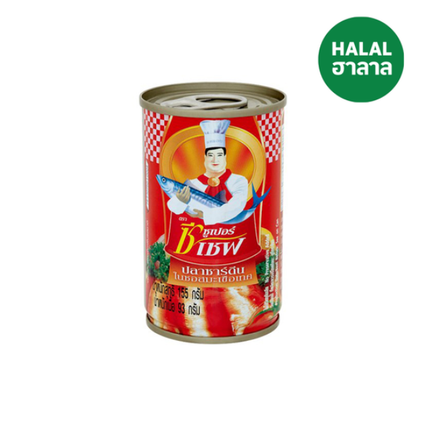 Sardines in tomato sauce 155g