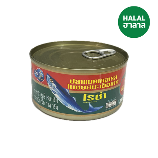 Mackerel in tomato sauce, pull-tab can 190g