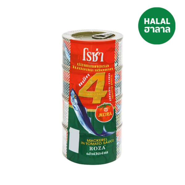 Mackerel in tomato sauce, pull-tab can 190g ( pack of 4 )