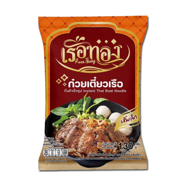 ก๋วยเตี๋ยวเรือกึ่งสำเร็จรูป เส้นเล็ก 130g