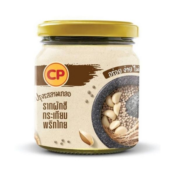Three-aromatic seasoning sauce (coriander root, garlic, black pepper) 200g