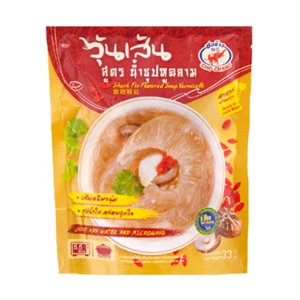 Glass noodles with shark fin soup flavor 33g