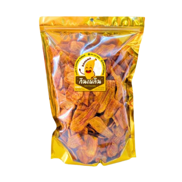 กล้วยเบรคแตก 120g ขนมหวานจากกล้วยน้ำว้าแห้งเคลือบน้ำตาลกรอบนอกนุ่มใน