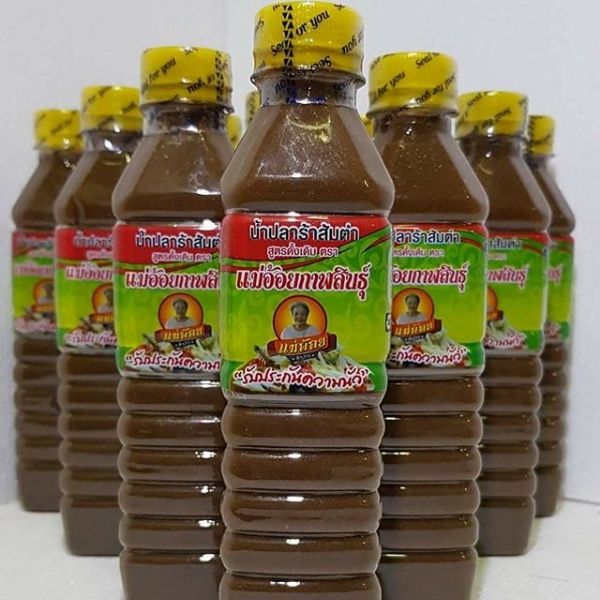 Cooked and seasoned fermented fish sauce, yellow cap 400ml