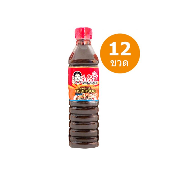 Seasoned cooked fermented fish sauce, special recipe, red cap, 400ml (case of 12 bottles)