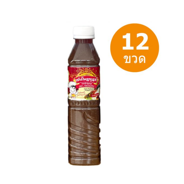 Cooked and seasoned fermented fish sauce 400ml (12-bottle case)