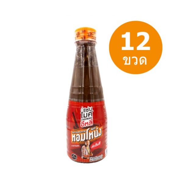 Seasoned cooked fermented fish sauce, fragrant som tam recipe, 350ml (case of 12 bottles)