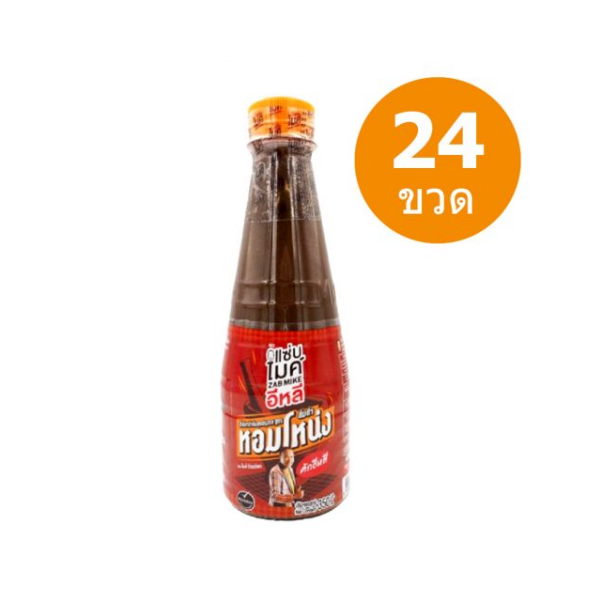 Seasoned cooked fermented fish sauce, fragrant som tam recipe, 350ml (case of 24 bottles)