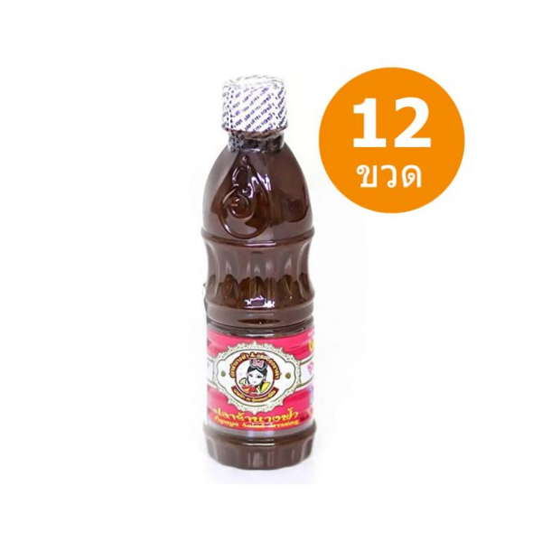 Seasoned cooked fermented fish sauce, extra-concentrated recipe, white cap, 400ml (case of 12 bottles)