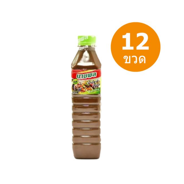 Cooked seasoned fermented fish sauce 400ml (case of 12 bottles)