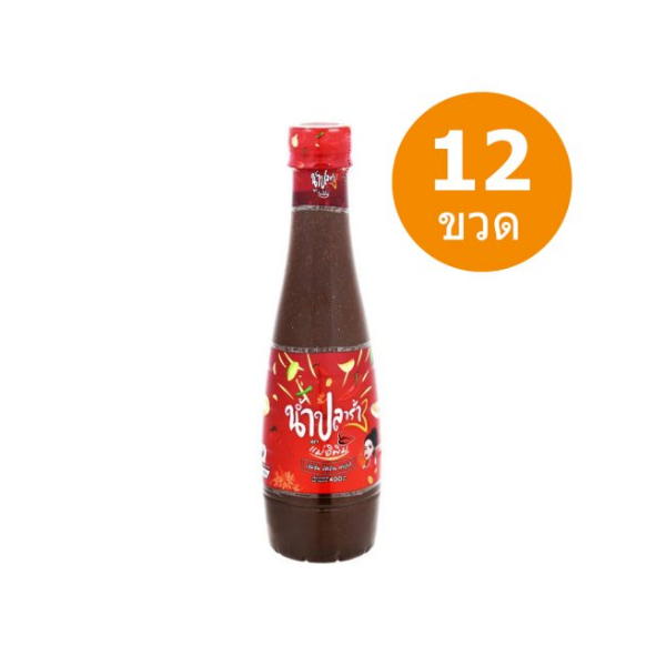 Cooked and seasoned fermented fish sauce 400ml (12-bottle case)