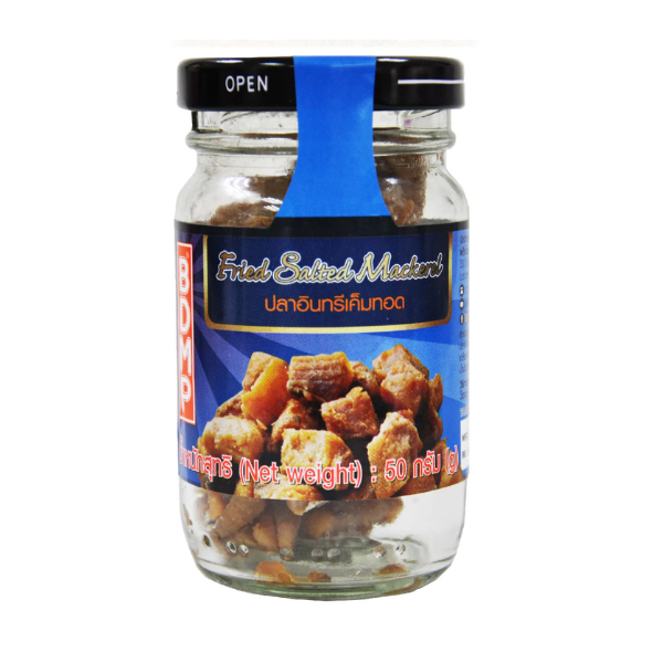 Fried salted Spanish mackerel (diced) 50g