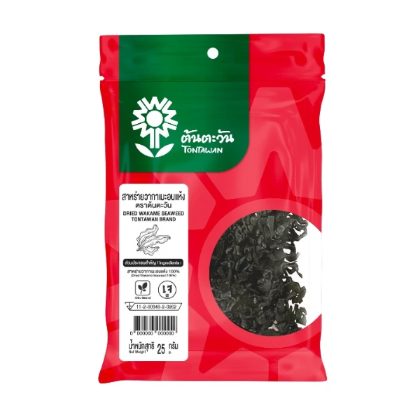 สาหร่ายวากาเมะอบแห้ง 25g