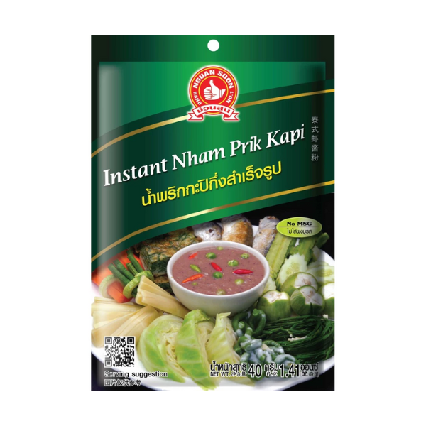 Semi-instant shrimp paste chili dip 40g