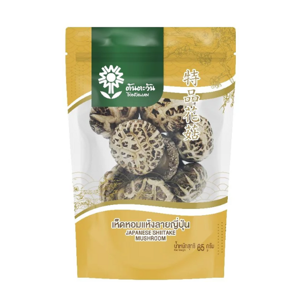 เห็ดหอมแห้งลายญี่ปุ่น 65g