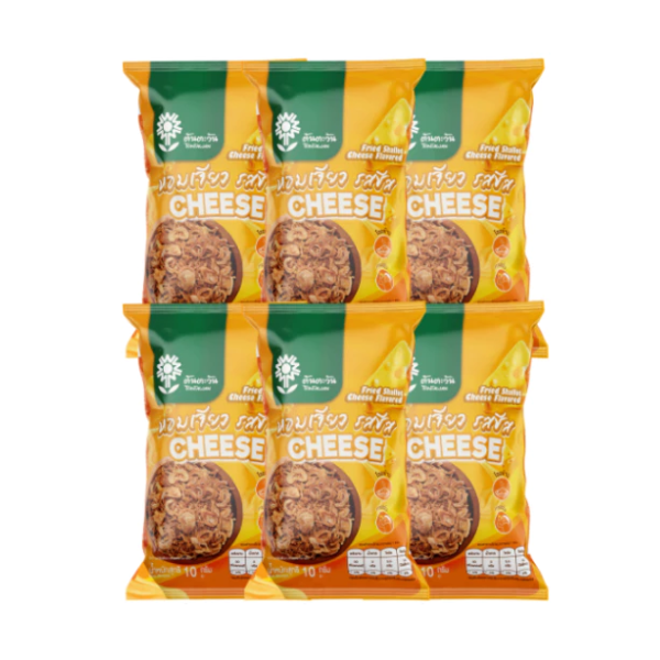 หอมเจียว รสชีส 10g ( แพ็ค 6 )