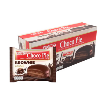 ช็อกโกพาย รสช็อคโกแลตบราวนี 17g ( แพ็ค 12 )