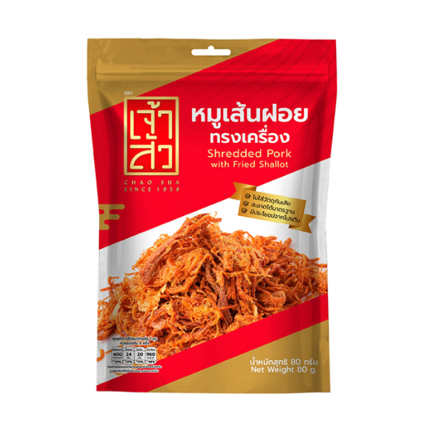 หมูเส้นฝอยทรงเครื่อง 80g