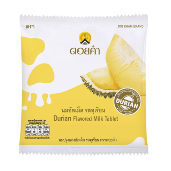 นมอัดเม็ดรสทุเรียน 20g