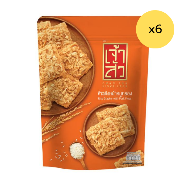 ข้าวตังหน้าหมูหยอง 80g ( แพ็ค 6 )
