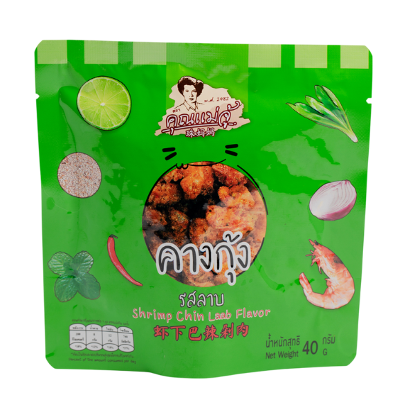 Crispy shrimp heads, larb flavor 40g