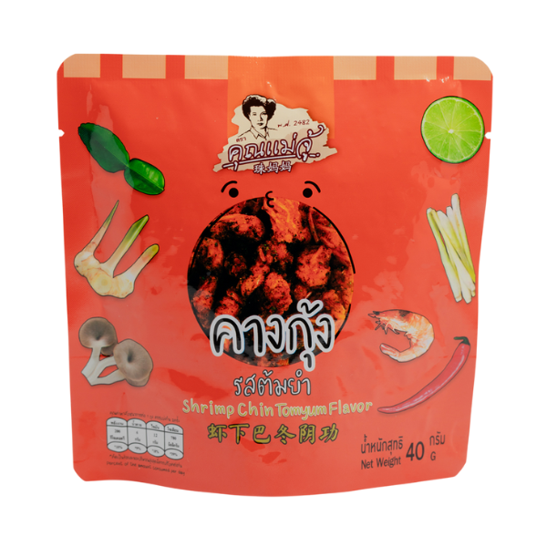 Crispy shrimp heads, tom yum flavor 40g