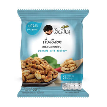 ถั่วลิสงผสมปลากรอบ 30g