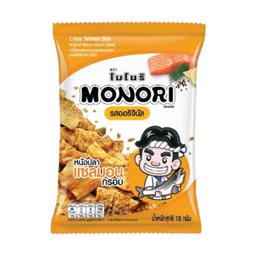 หนังปลาแซลมอนกรอบ รสออริจินอล 15g