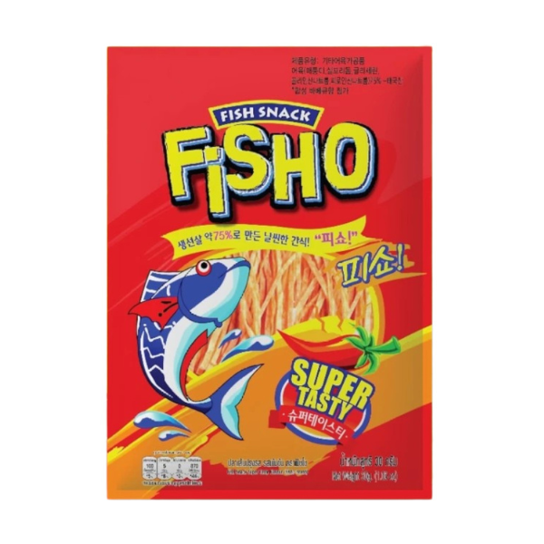 Seasoned Fish Snack, Rich Flavor 30g