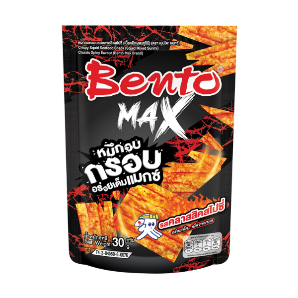 Crispy baked squid, Classic Spicy flavor 30g