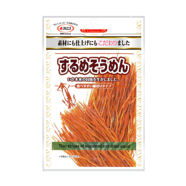Seasoned squid strips 50g