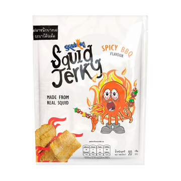หมึกย่างบด รสบาบีคิวเผ็ด 20g