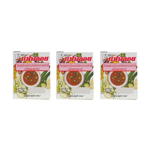 วัตถุแต่งกลิ่นรสเลียนธรรมชาติกลิ่นแมงดานา 3ml ( แพ็ค 3 )