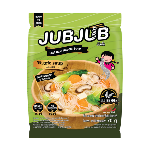 Vegetable soup, thin rice noodles 70g