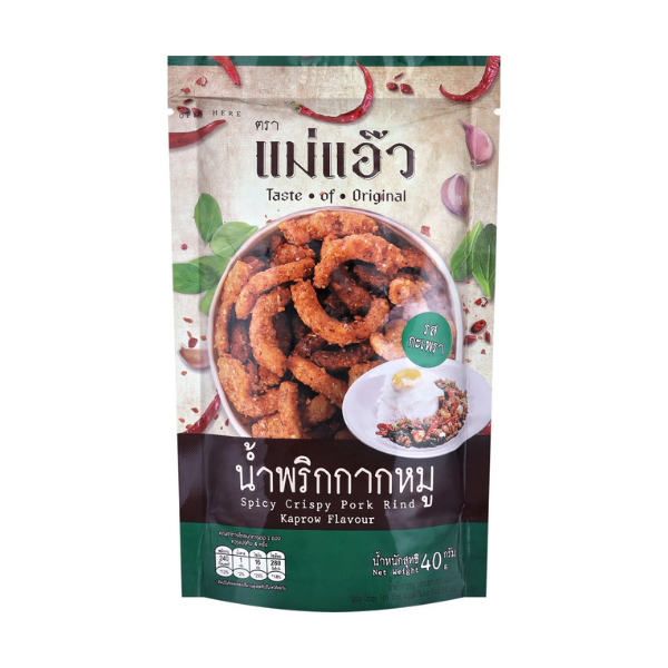 Crispy pork chili paste, holy basil flavor 40g