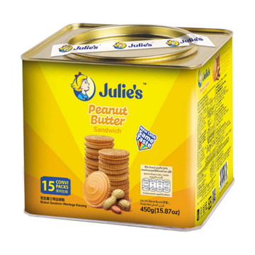 ขนมปังสอดไส้เนยถั่ว 450g