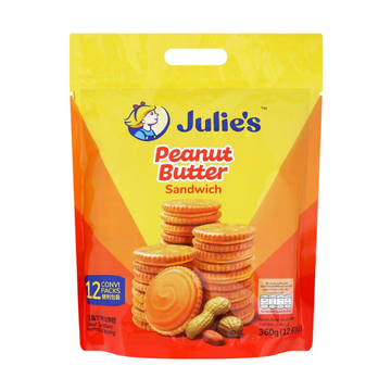 ขนมปังสอดไส้เนยถั่ว 360g