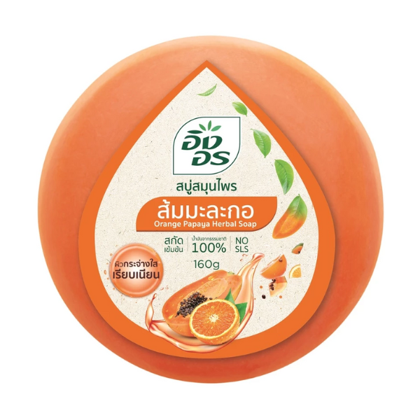 Herbal soap, orange and papaya 160g