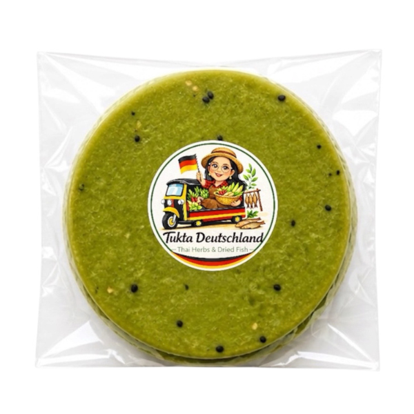 Uncooked rice crackers, pandan flavor 160g